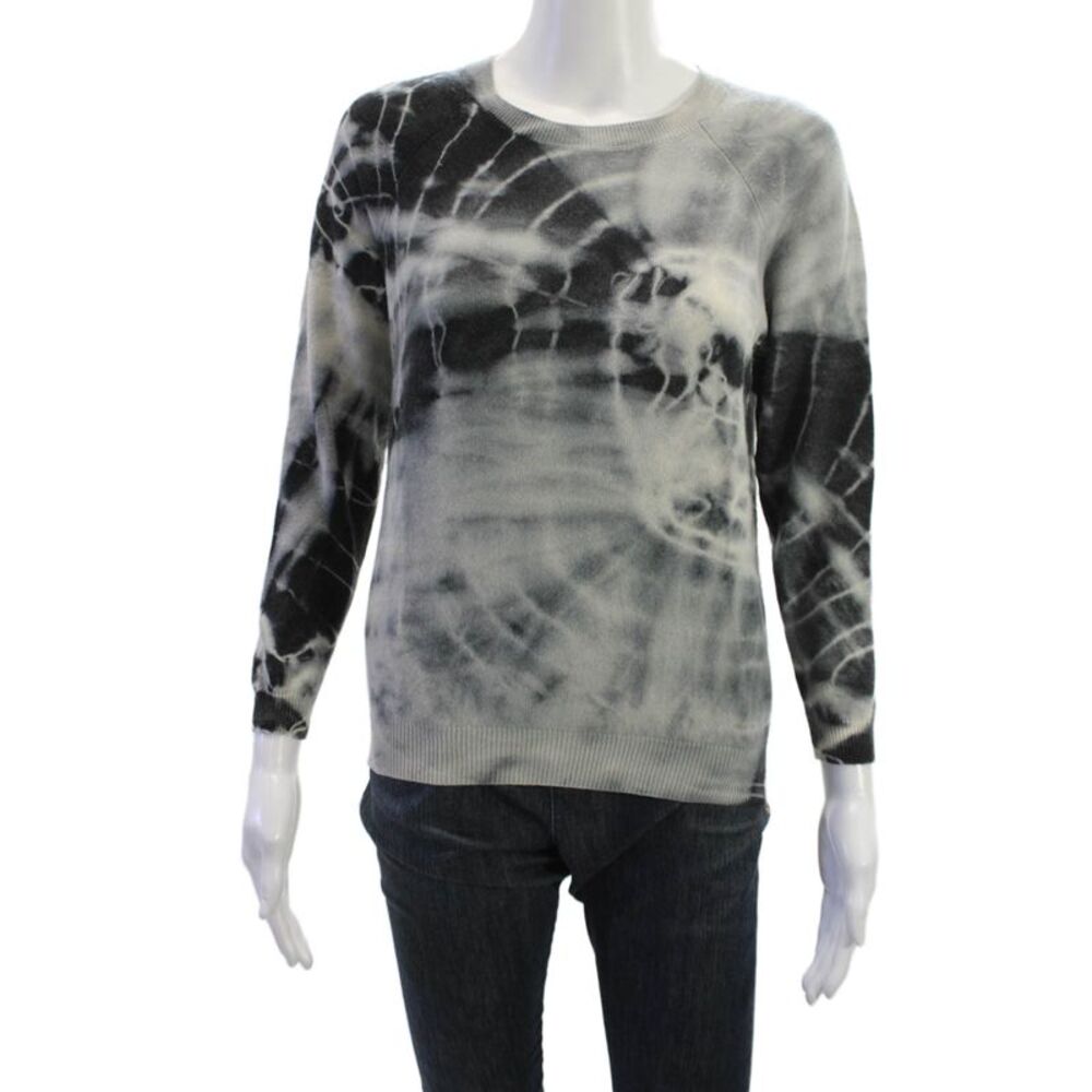 Zoe Couture Women 100% Cashmere Pullover Sweater Black Size S